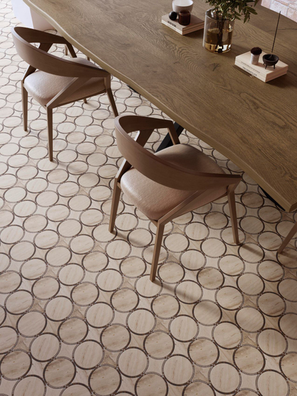 Tempo Circle Beige мозаика L'Antic Colonial