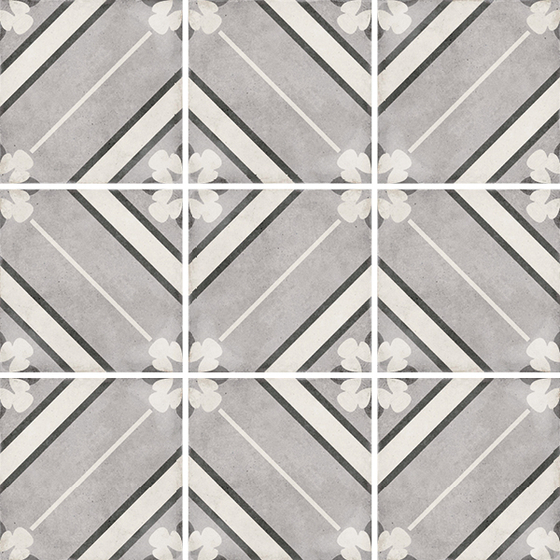 Art Nouveau Inspire Grey керамогранит Equipe 20x20