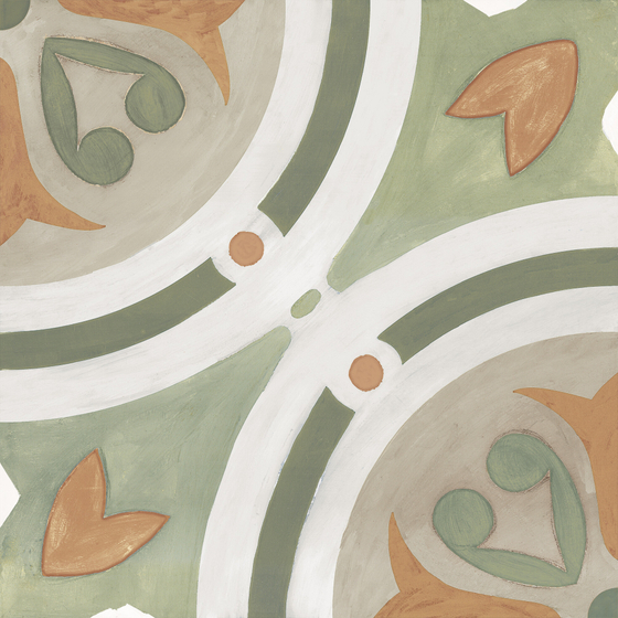 Amber  Green керамогранит Harmony 22.3x22.3