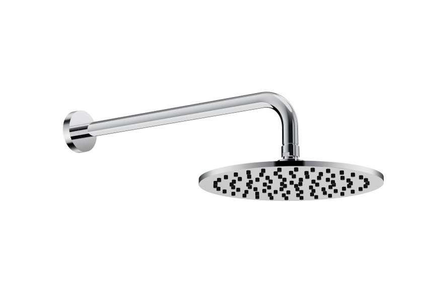 Верхний душ с кронштейном JTP Rod Chrome, Ø - 250 мм, WJ 8004A-8051 CR