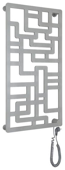 Полотенцесушитель Космополит-10 900х480, алюминий, 70-0870-9048, вешалка каньюн (5 шт)