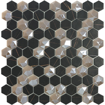 Sahara Mix Coffee Hex мозаика Vidrepur