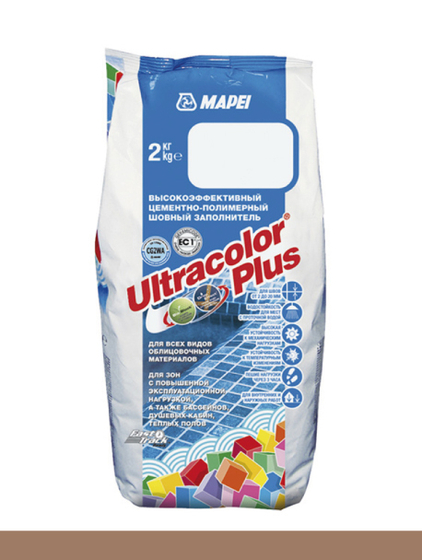 Затирка Ultracolor Plus 142 коричневая (2 кг)