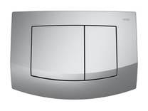 9240225 TECE Ambia Панель смыва унитаза, материал пластик, цвет панели хром матовый