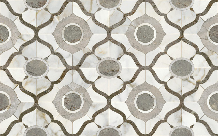 OS/A278/6000 Декор Кантата глянцевый Kerama Marazzi 25x40