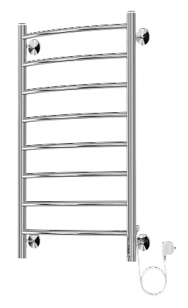 Полотенцесушитель Классик П8 500х850 электро ( new встроен диммер) крашеный (RAL 9003 матовый белый)