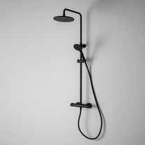 100354598 Душевая стойка с термостатом Noken Smart N, черная