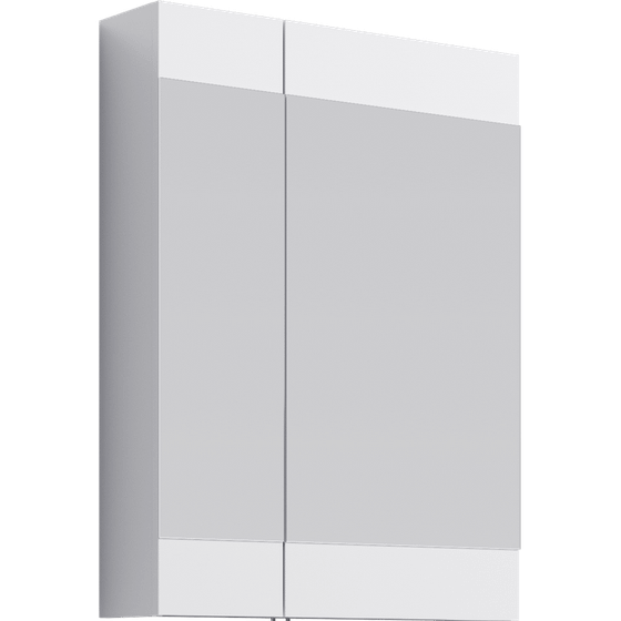 Зеркальный шкаф Бриг 60 см, белый Br.04.06/W