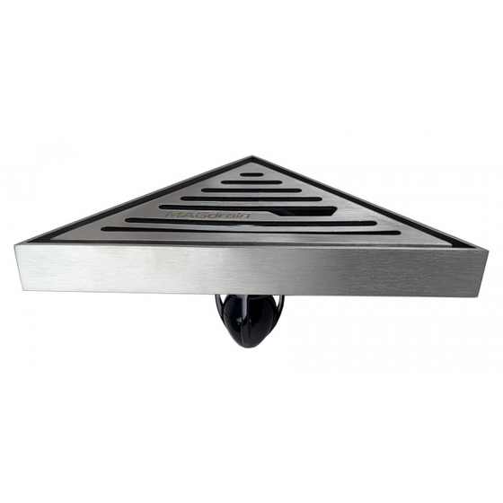Трап MagDrain SJC 150 Q50-B треугольный (150*150, магнит клапан, Нерж., матов)