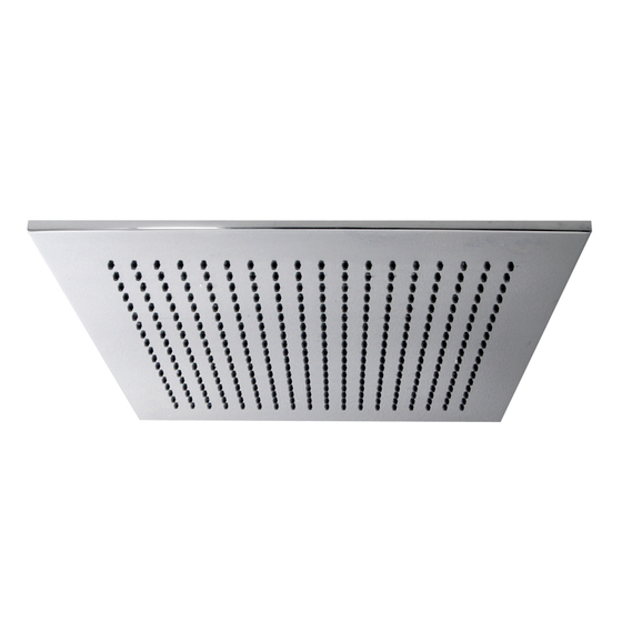 100090329 Noken Neptune Slim Верхний душ с шаровым соединением, 29,5х29,5 см, хром