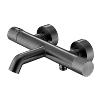 Смеситель для ванный JTP Neo Brushed Black, с термостатом, WJ 6181570B BBL