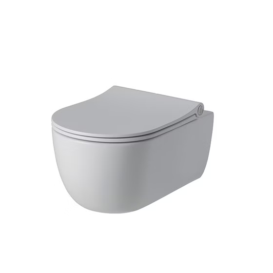 Унитаз Noken Acro Compact Rimless Matt White 100282310 подвесной, сидение Softclose, 49 см