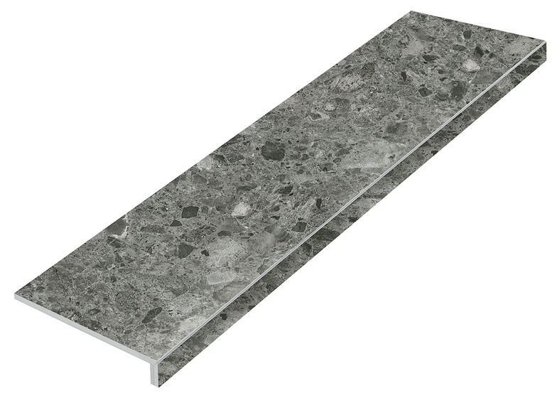 Ступень LUX Граните Герда Темно-Серый MR Матовый 32х120