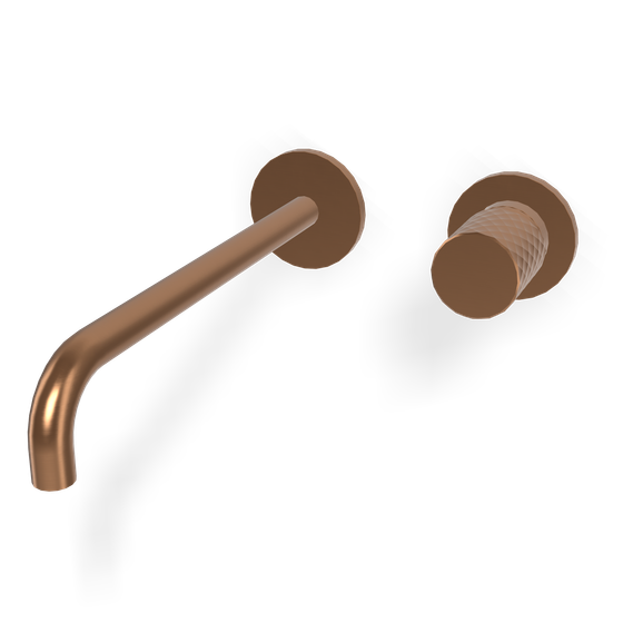 F3051TWLX9XZS Spilo Tech Наружная часть смесителя для раковины из стены, Brushed Amber Bronze