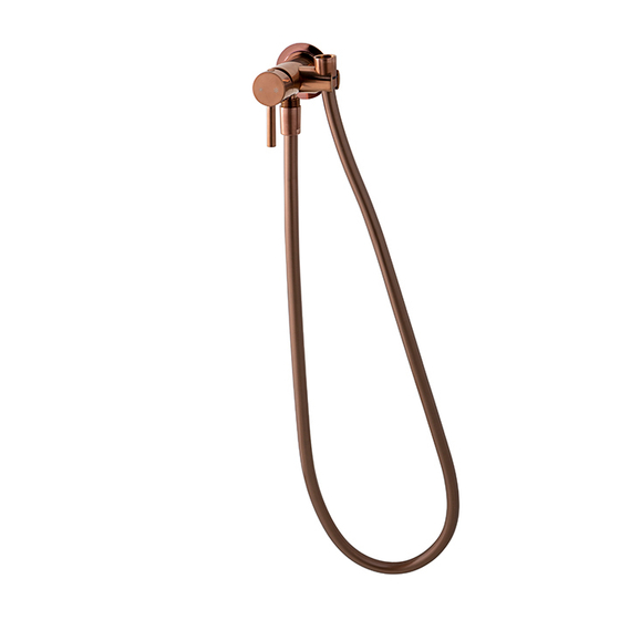 100344887 Noken Наружная часть смесителя для гигиенического душа, брашированная медь, для 100344880