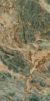 SG593502RA/D Панно Риальто Нобиле 1 зеленый лаппатированный обрезной Kerama Marazzi 119.5x238.5
