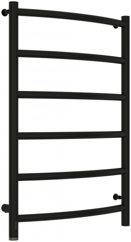 Полотенцесушитель Галант 4.0 800х500, тен левый, Черный матовый, 31-0830-8050
