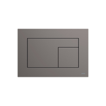 9240731 TECE Velvet Панель смыва с двумя клавишами, цвет антрацит