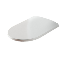 Крышка с сиденьем ARTCERAM, Monet, Slim для унитаза, soft-close, цвет белый мат/хром, MNA001 01 71