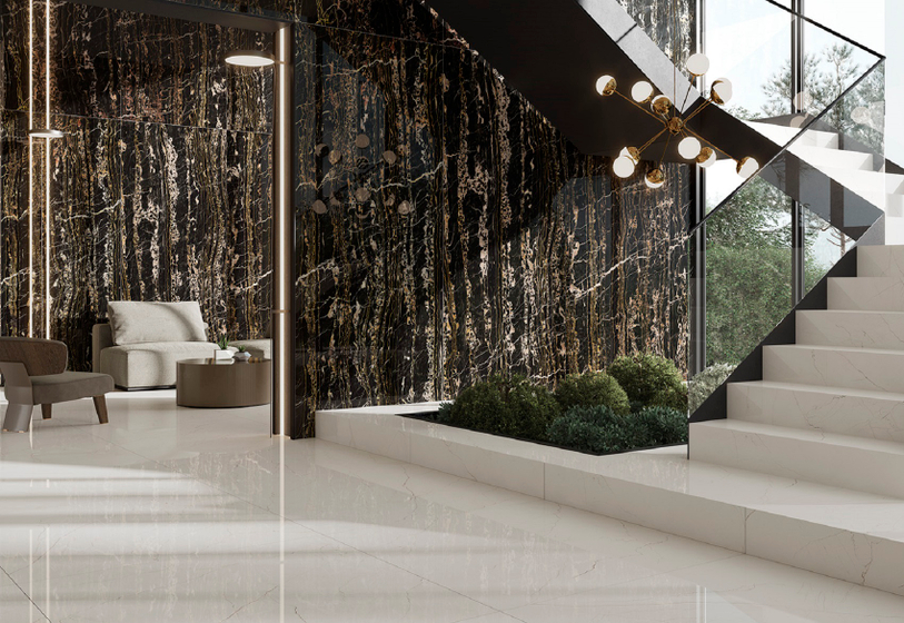 Portoro Lux  6мм керамогранит Pamesa 120х280