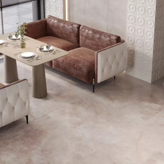OBE001 Декор Аква Альта 2 белый матовый структура Kerama Marazzi 20x20