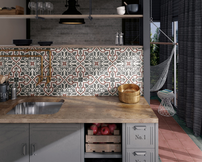 Art Nouveau Folies Bergere керамогранит Equipe 20x20