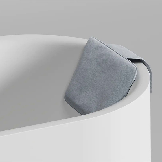 Подушка для ванны Salini 355x495x70 мм 100% олефин, кварцевый песок 1904201S Stone