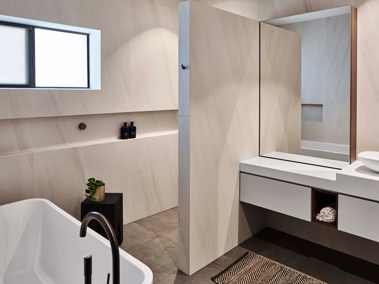 Bianco Lasa Lucidato 5.6 мм керамогранит Laminam 100х300