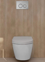 S955799 Комплект TECE SPRING с унитазом биде (монтажная рама, клавиша)