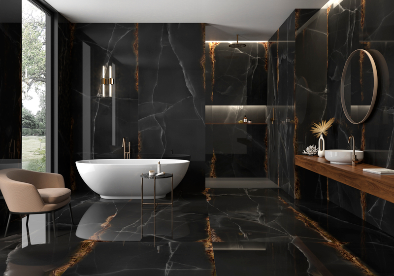 Onice Black Polished керамогранит ARKLAM 120х300