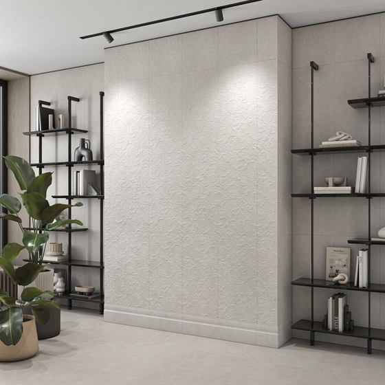 48014R Догана серый светлый матовый структура обрезной Kerama Marazzi 40x80