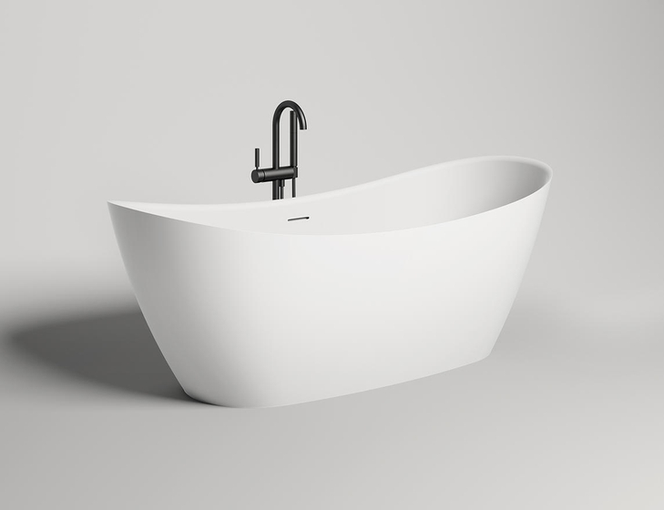 Ванна отдельностоящая Salini Noemi Basso, Sapirit, 1850х780х680 мм, белая глянцевая, 101811G