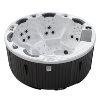 Минибассейн 306A (228х228х94) 5 мест,нагреватель 3kW, LED подсветка, 3HP, озонация, 68 г/м джетов