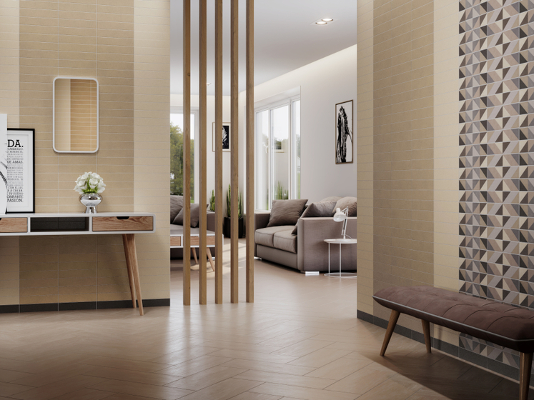 26301 Амстердам бежевый тёмный матовый Kerama Marazzi 6х28,5