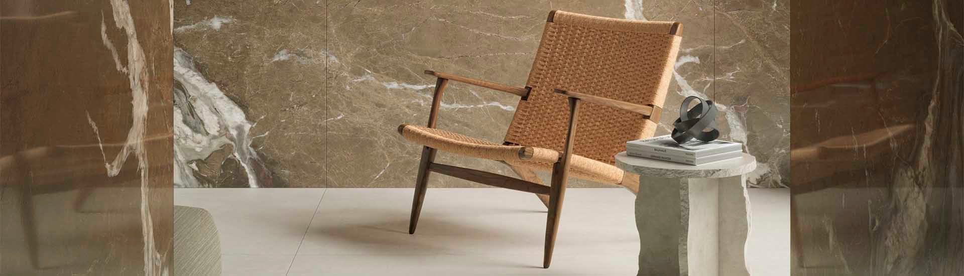 Brown Fusion 6 mm керамогранит Maxfine 150х300