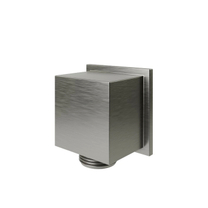 100280768 Noken Square Подвод воды настенный, для гибкого шланга, без держателя, матовый титан