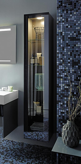 Пенал Burgbad Bel 1600*400*150 правый (SPFY040R) белый матовый (F2077)