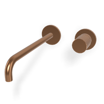 F3051TWLX9XZS Spilo Tech Наружная часть смесителя для раковины из стены, Brushed Amber Bronze