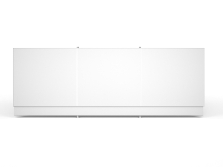 Экран с откидными дверцами 1690*540-580 (Белый) ЭОS_008835