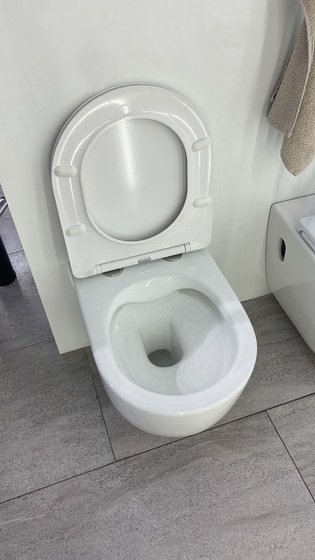 Унитаз SC361W  подвесной (490х355х320), микролифт,белый