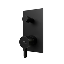 100283297 Noken OXO Наружная часть встроенного смесителя для ванны/душа, черный