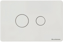 703.000.05 Смывная клавиша File, Artceram, белая