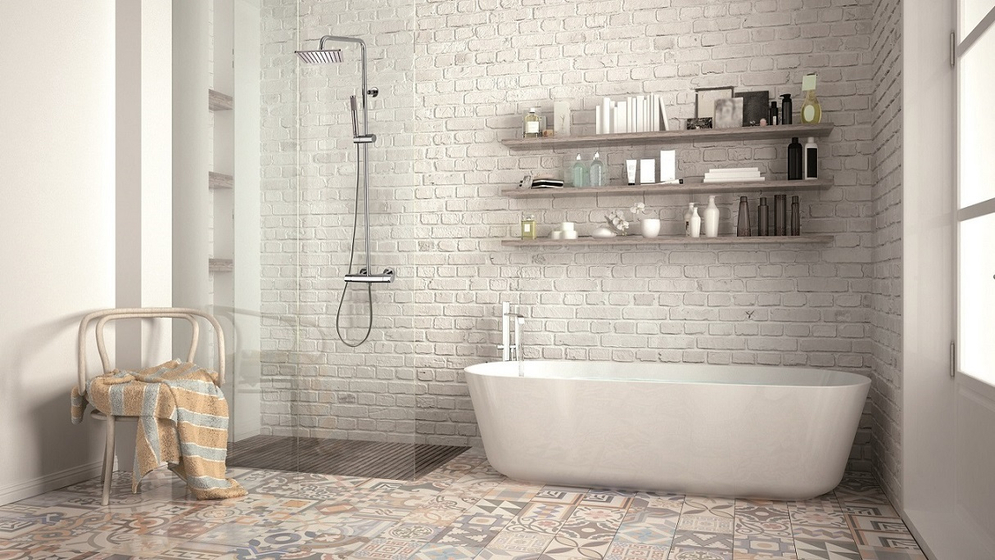 Душевая стойка BOSSINI COSMO L10103.030 с термостатом, верхний душ, хром (030)