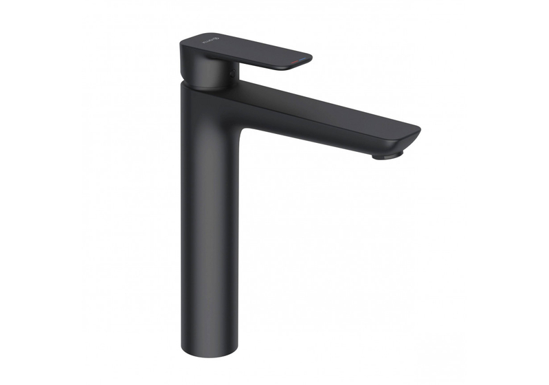 Смеситель для раковины Kludi Pure&Style Black, высокий, черный матовый, 402963975