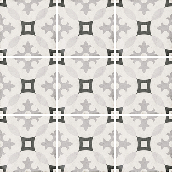 Art Nouveau Karlsplatz Grey керамогранит Equipe 20x20