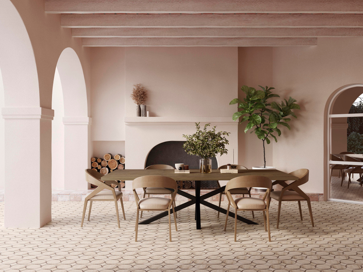 Tempo Circle Beige мозаика L'Antic Colonial