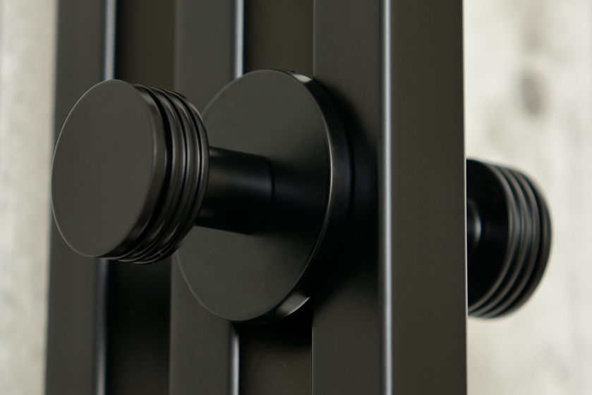 Полотенцесушитель Хорда 4.0, 1200х166, Матовый черный, 31-0834-1200