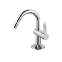 100241762 Noken Lignage смеситель для биде, хром