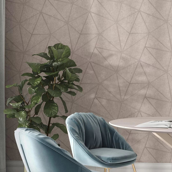 KM5604  Обои виниловые Кутюр мотив, бежевый KERAMA MARAZZI