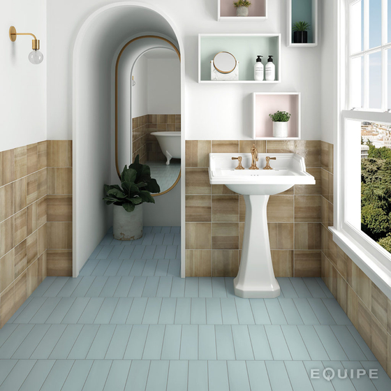 Stromboli Bahia Blue керамогранит Equipe 9,2х36,8